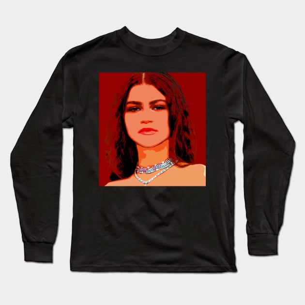 zendaya Long Sleeve T-Shirt by oryan80